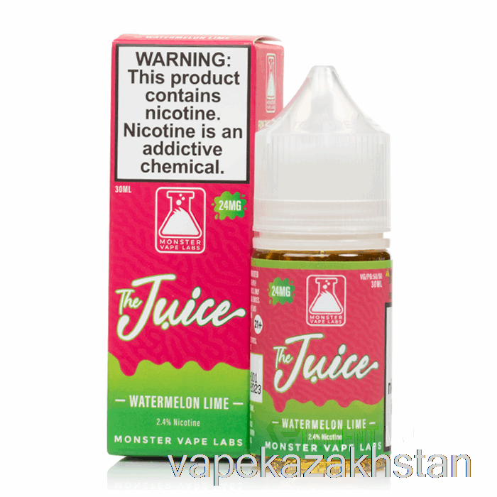 Vape Kazakhstan Watermelon Lime - The Juice Salts - 30mL 48mg